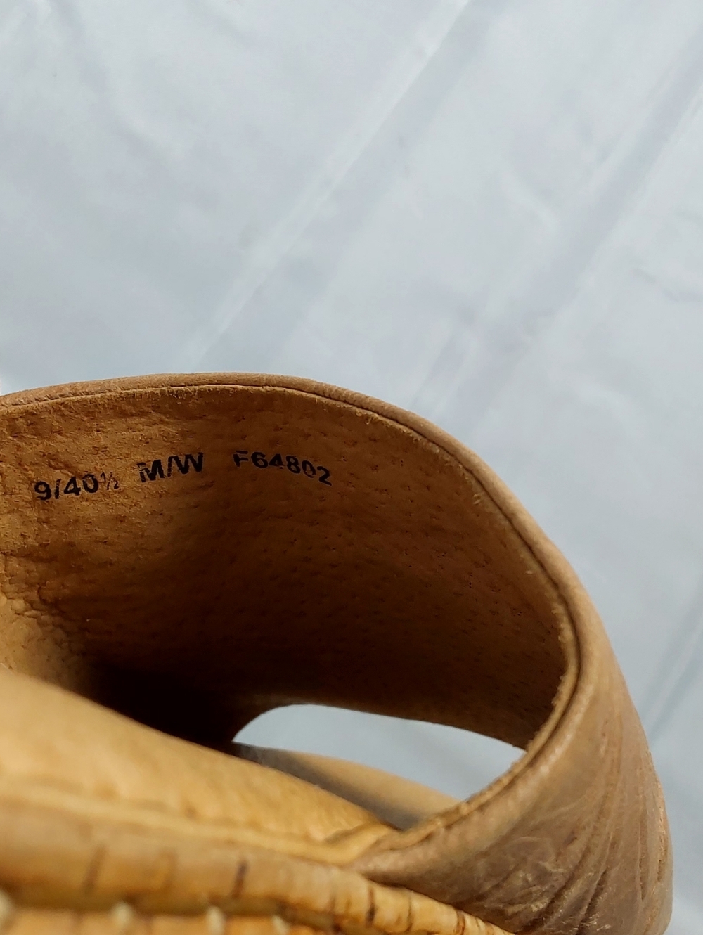  Born Fishlake Embossed Leather Slide Sandal - Picture 7 of 11